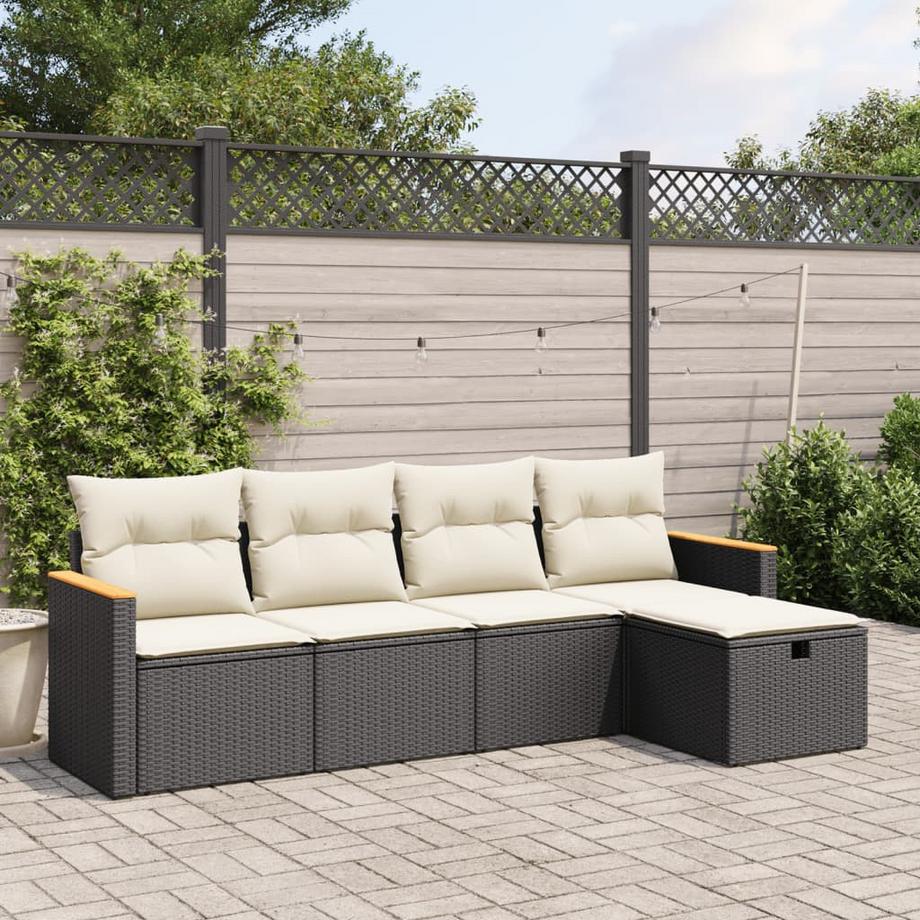 VidaXL Garten sofagarnitur poly-rattan  