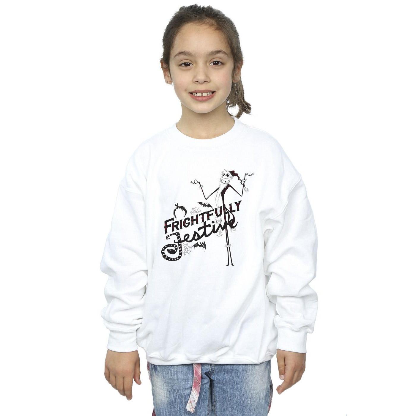 Disney  The Nightmare Before Christmas Frightfully Sweatshirt 