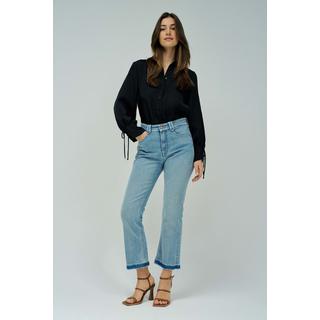 Salsa Faith Cropped Flare Jeans  
