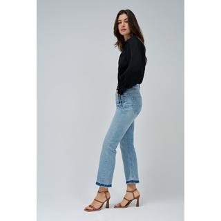 Salsa Faith Cropped Flare Jeans  