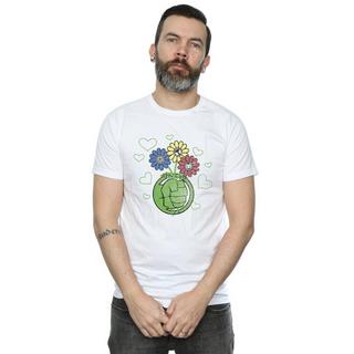 MARVEL  Hulk Flower Fist TShirt 