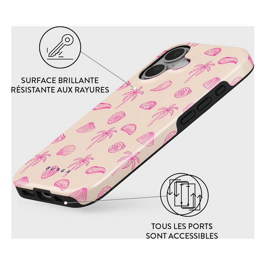 Burga  Coque iPhone 16 Plus MagSafe Beach Please 