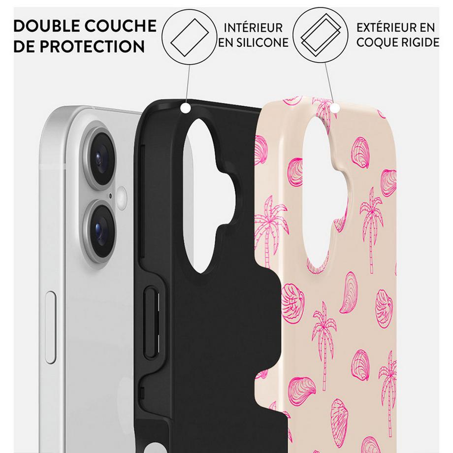 Burga  Coque iPhone 16 Plus MagSafe Beach Please 