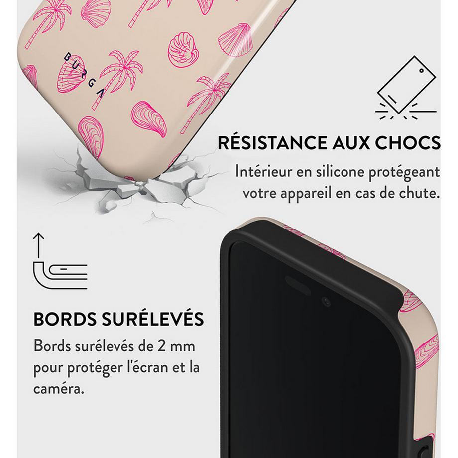 Burga  Coque iPhone 16 Plus MagSafe Beach Please 