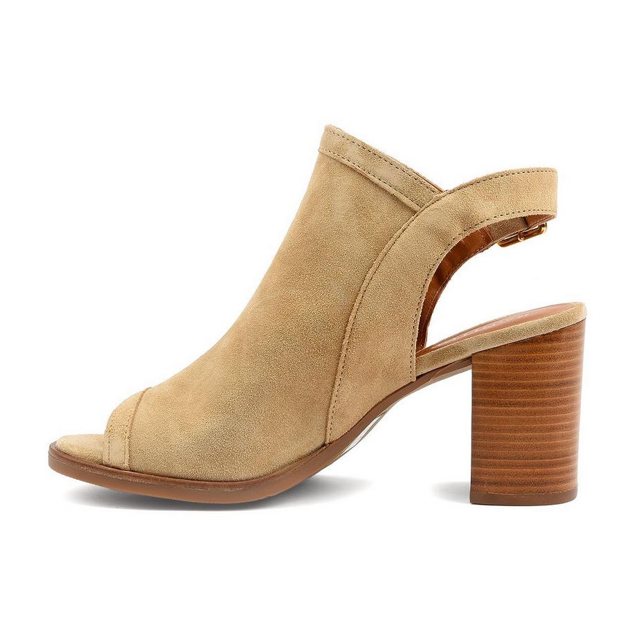 Ralph Harrison Janet Sandali Peep Toe con Tacco Largo  