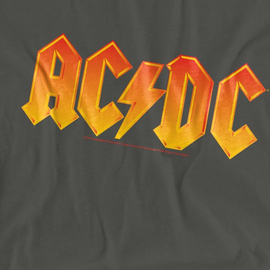 AC/DC ACDC Logo Print T-Shirt  
