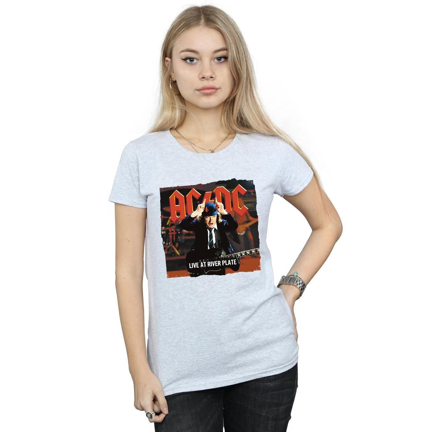 AC/DC  Tshirt LIVE AT RIVER PLATE COLUMBIA RECORDS 