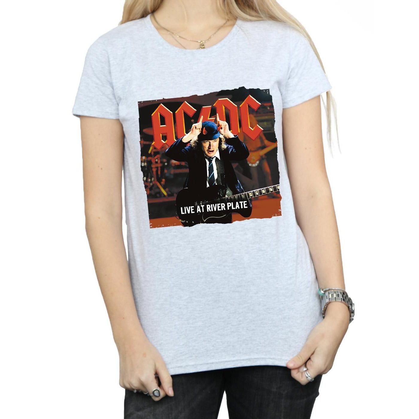 AC/DC  Tshirt LIVE AT RIVER PLATE COLUMBIA RECORDS 