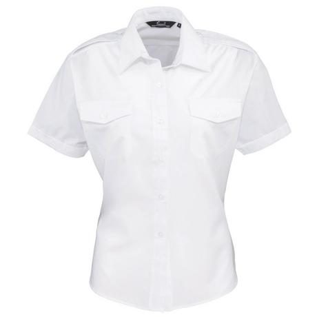 PREMIER Chemise Pilote Manches Courtes  