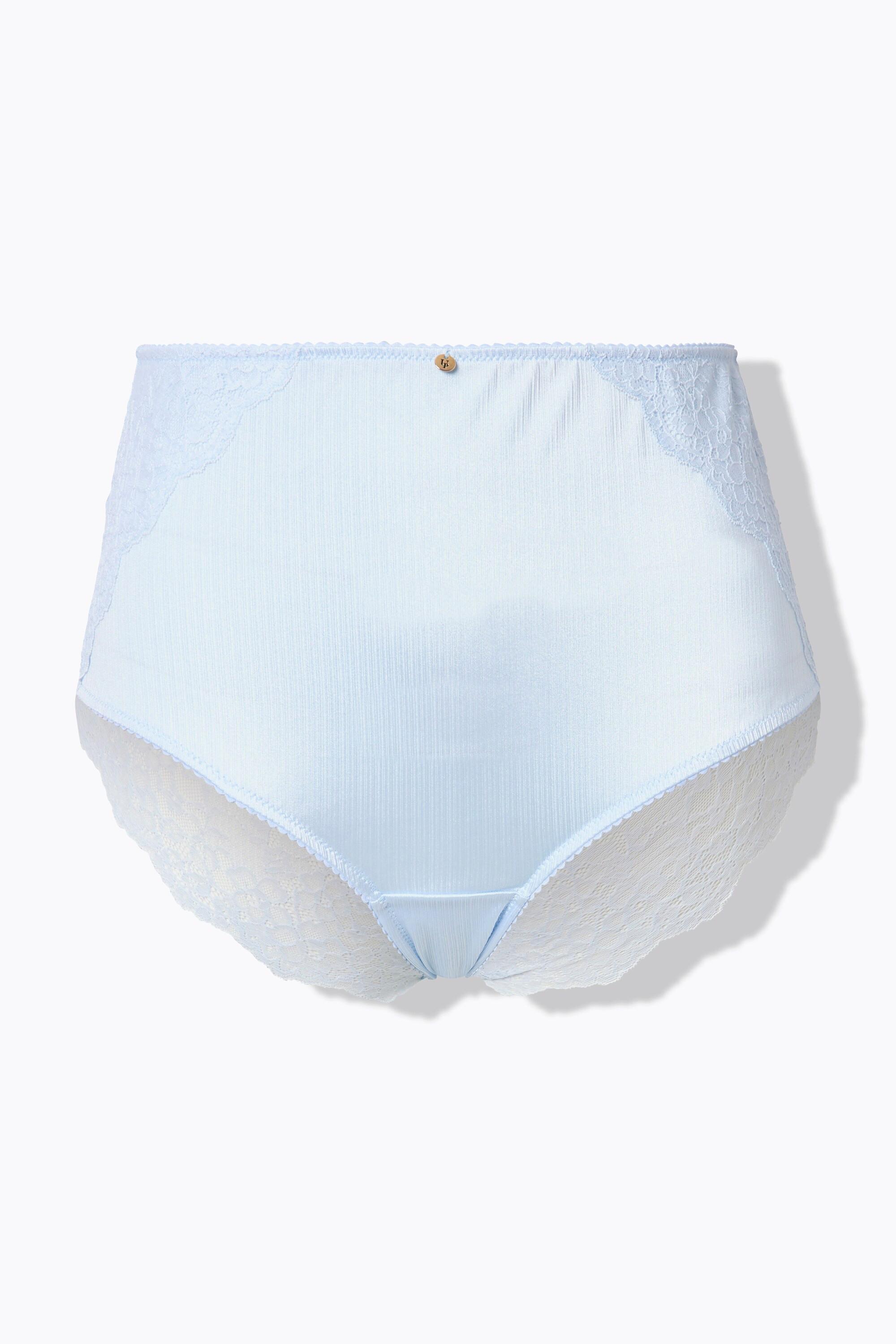 Ulla Popken Maxislip Satin Spitzen-Rückseite  