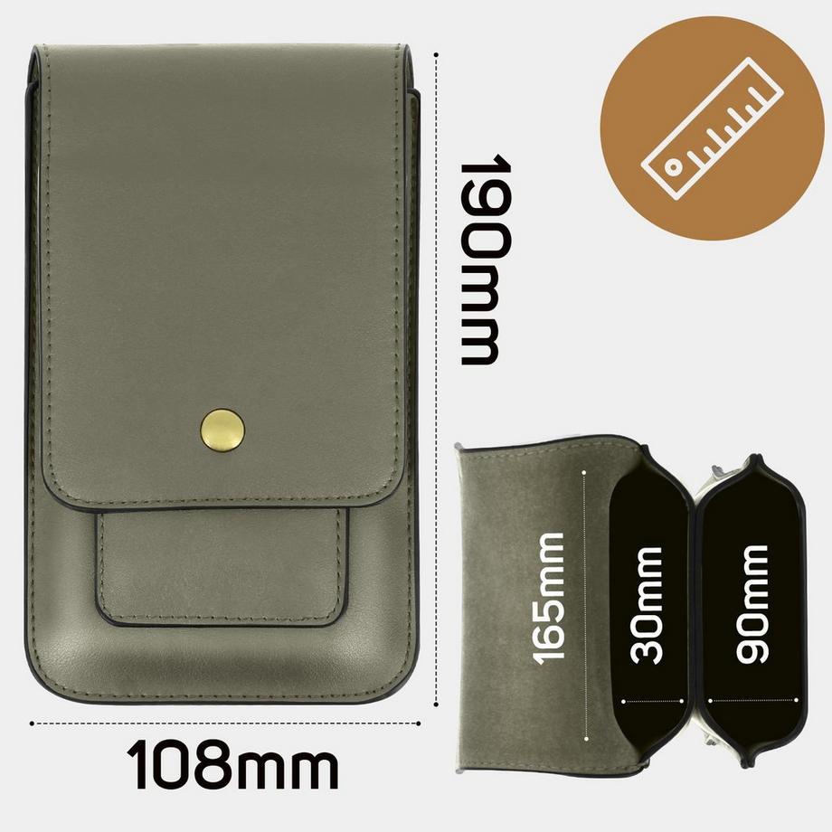 Avizar  Custodia Verticale / Orizzontale Grigio 