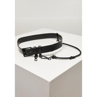 URBAN CLASSICS  gürtel imitation leather with key chain 