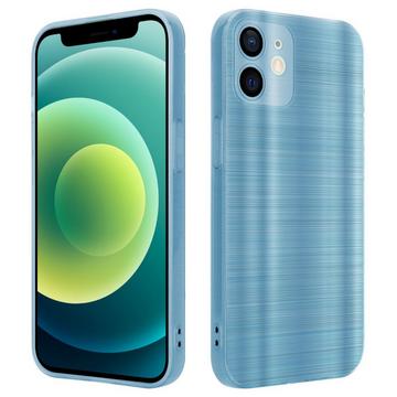 Hülle für Apple iPhone 12 MINI im Brushed Design