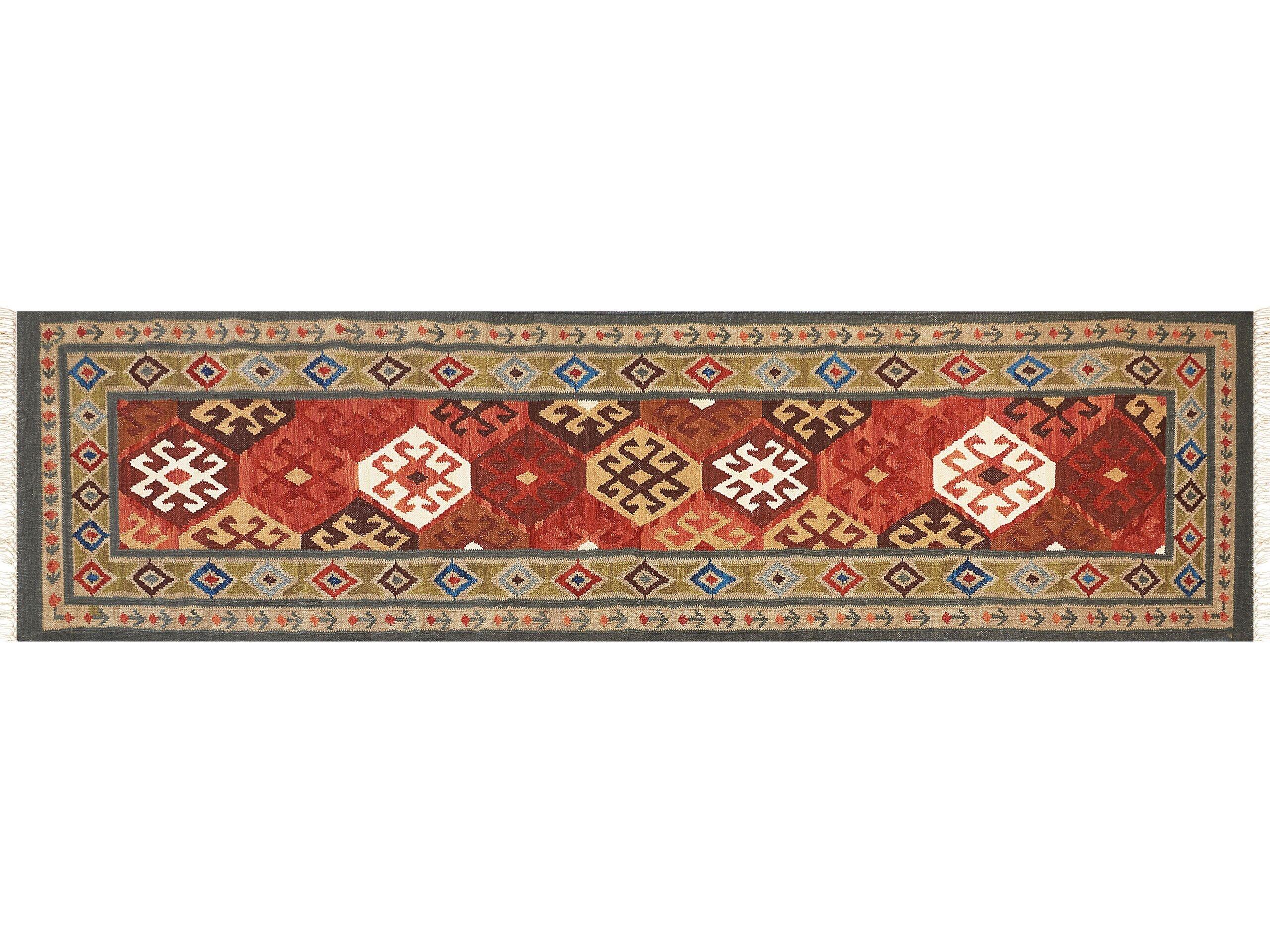 Beliani Tapis en Laine Rustique URTSADZOR  