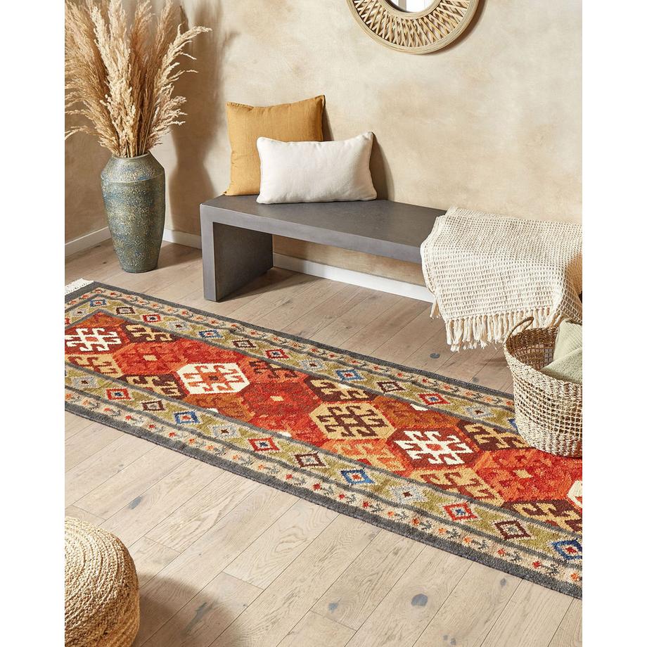 Beliani Tapis en Laine Rustique URTSADZOR  