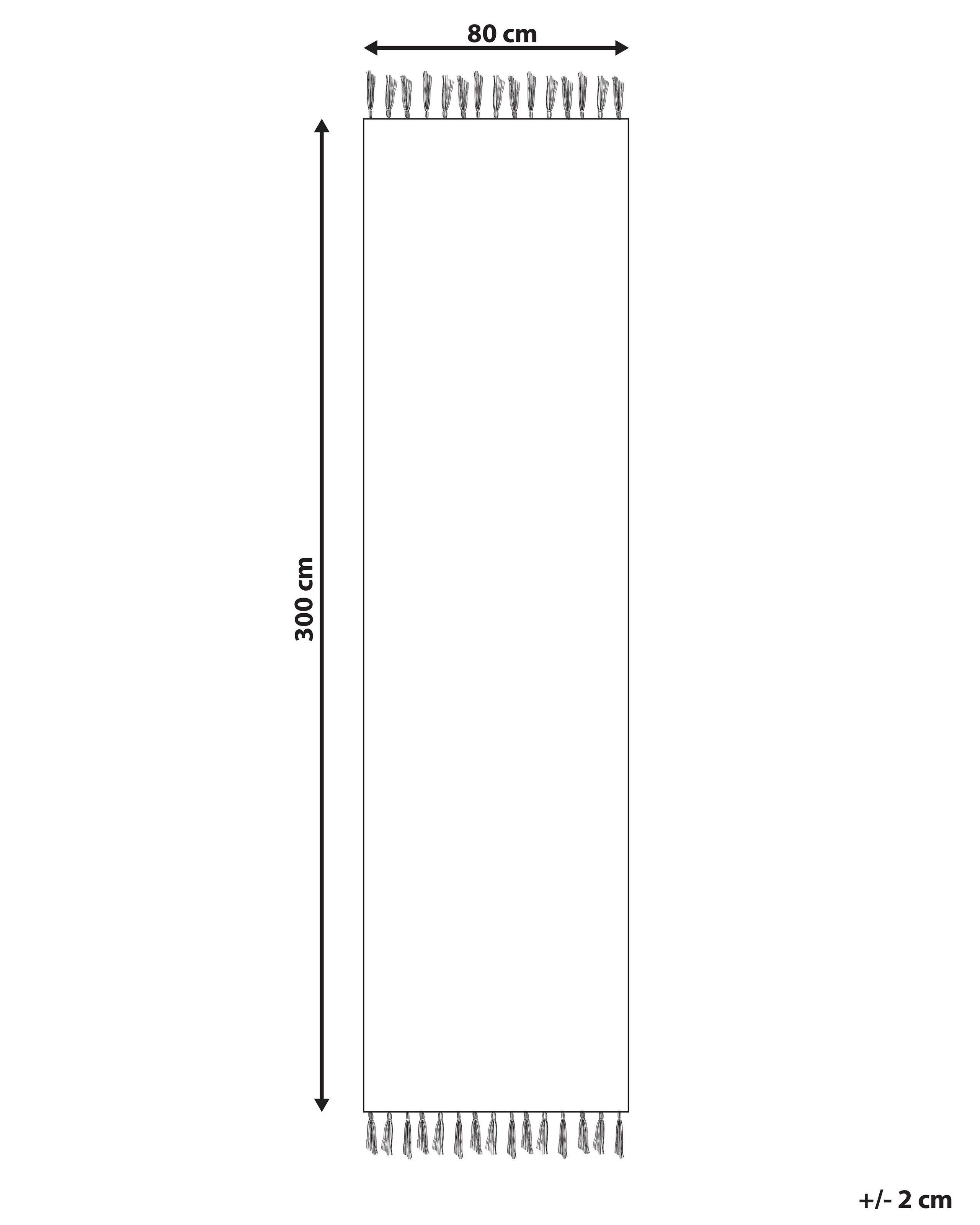 Beliani Teppich aus Wolle Rustikal URTSADZOR  
