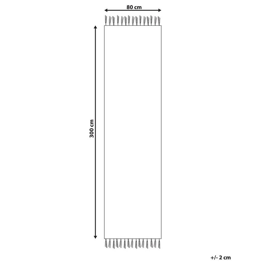 Beliani Tapis en Laine Rustique URTSADZOR  