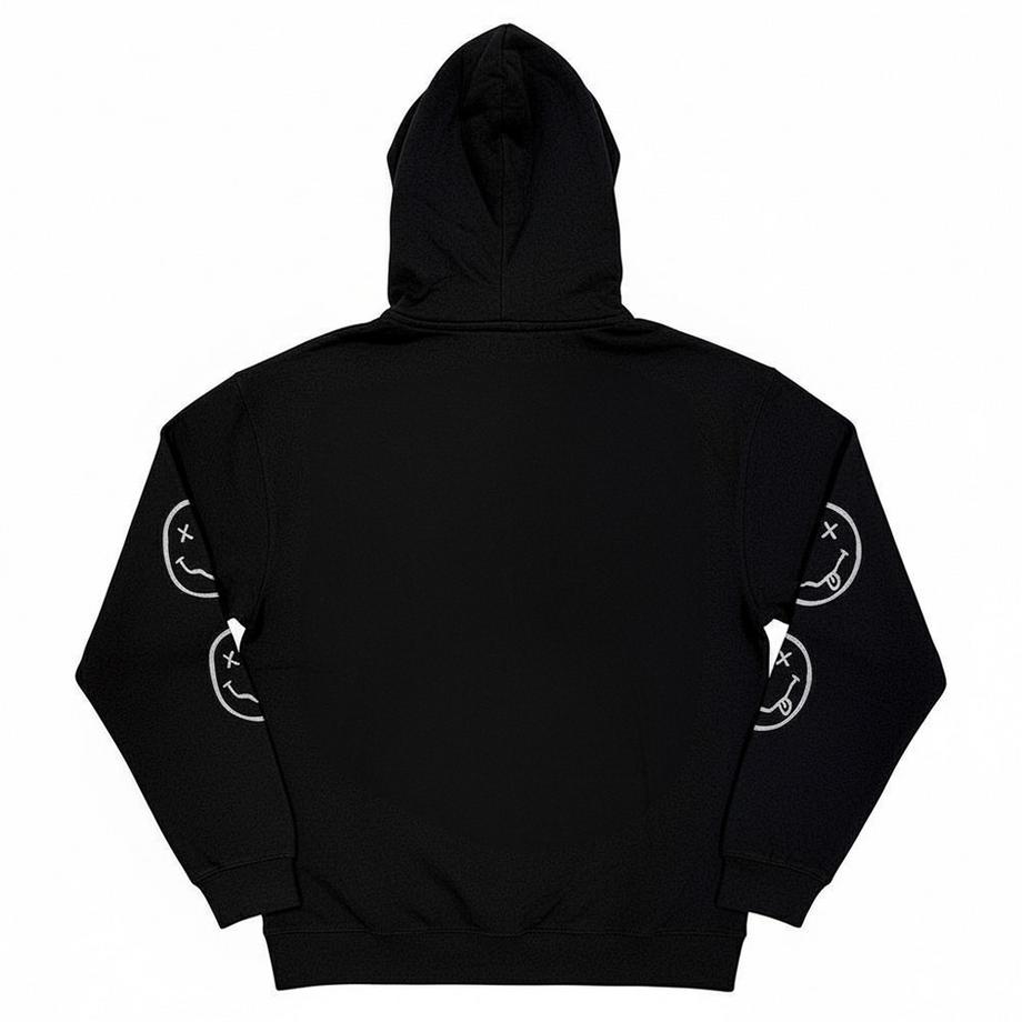 Nirvana  Sweat à capuche motiftyle visage heureux 