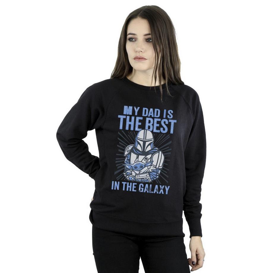 STAR WARS Mandalorian Best Dad Sweatshirt  