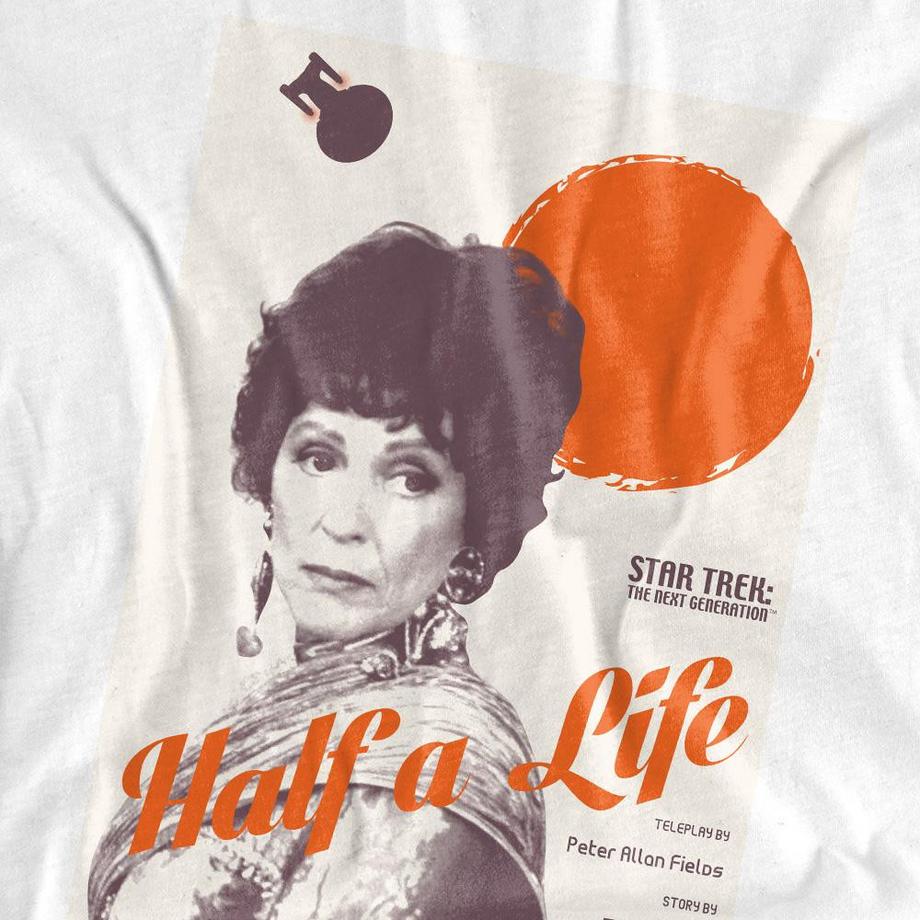 Star Trek The Next Generation Season 4 Episode 22 T-Shirt Maniche Lunghe  