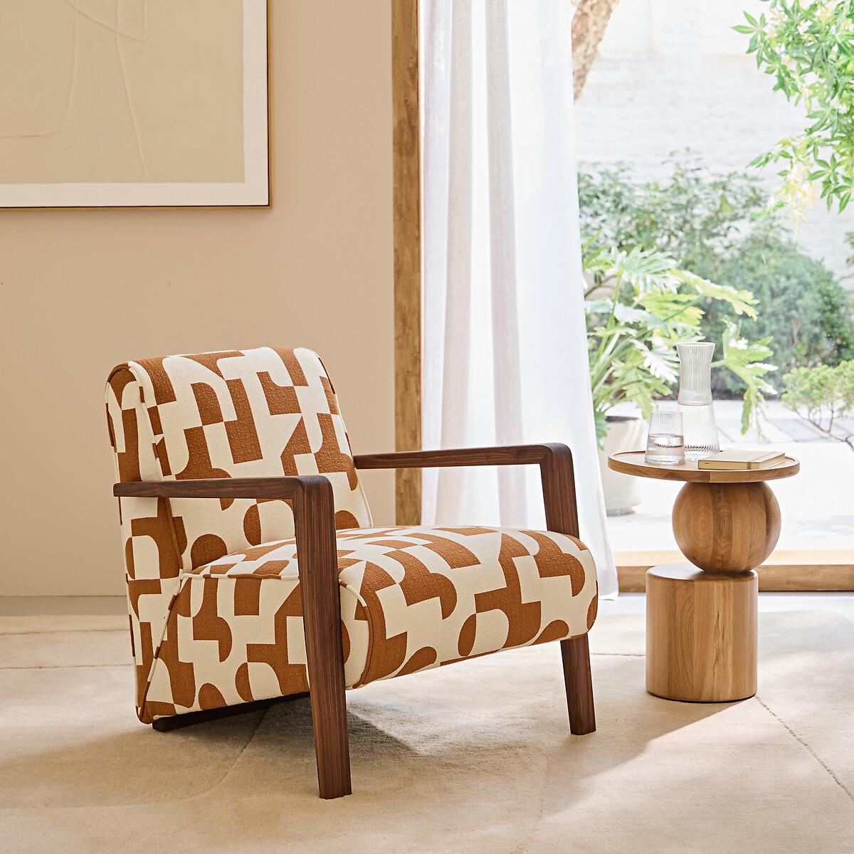 AM.PM Sessel Sanami aus massivem Nussbaumholz  