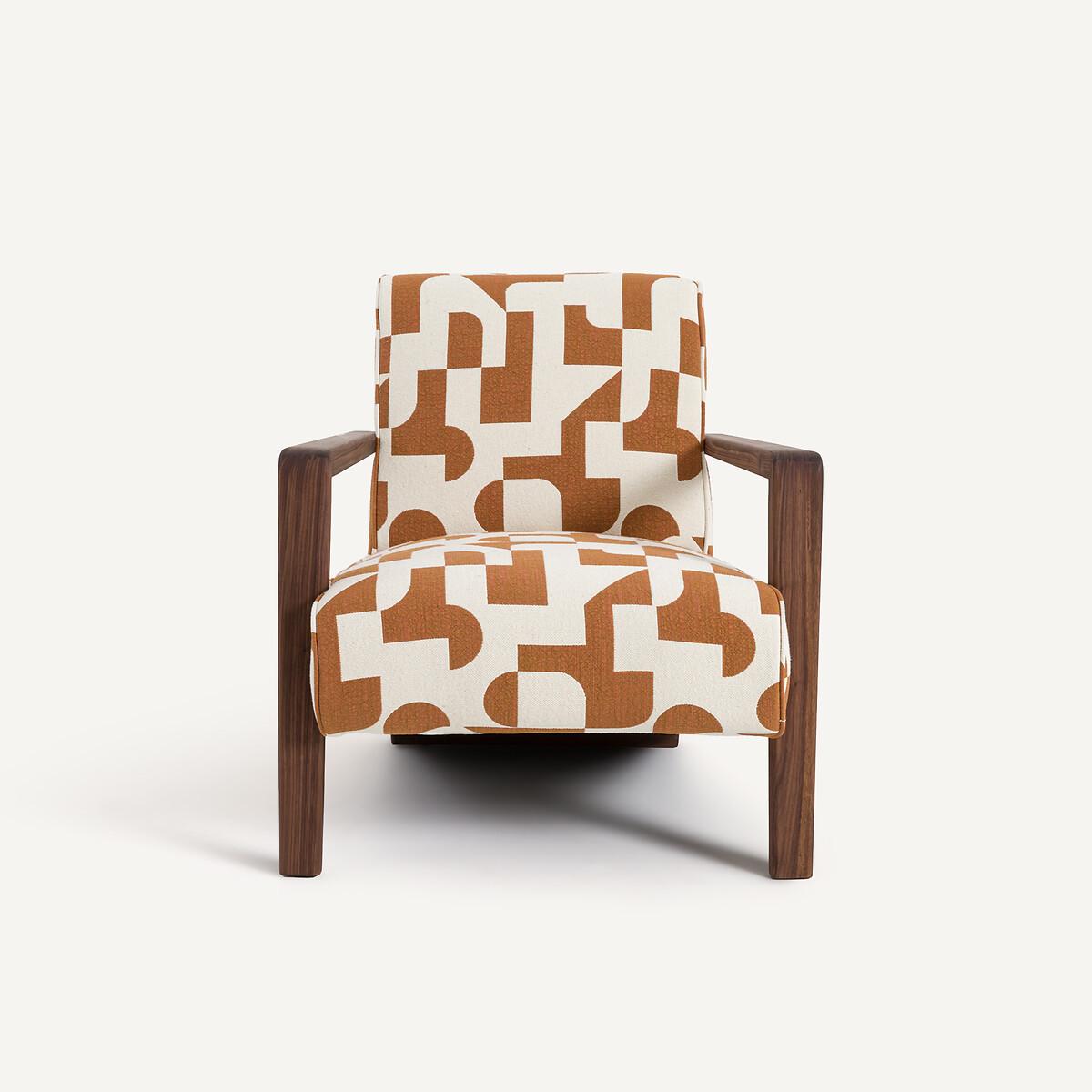 AM.PM Sessel Sanami aus massivem Nussbaumholz  