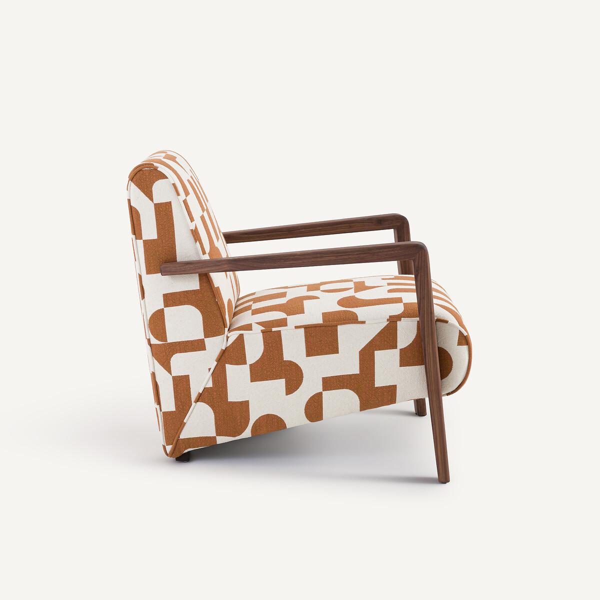 AM.PM Sessel Sanami aus massivem Nussbaumholz  