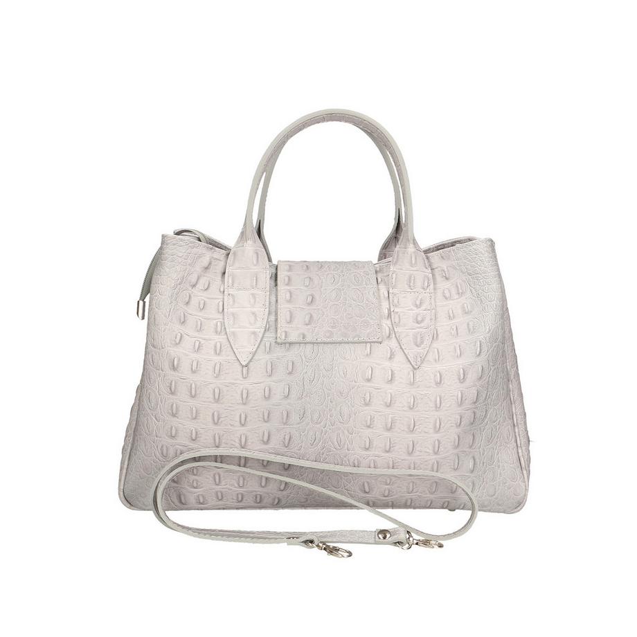 Gave Lux Borsa a mano Pelle Goffrata Coccodrillo  