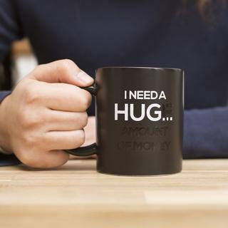 Mugs Tasse "I need a Hug Mug" - mit Farbwechsel  