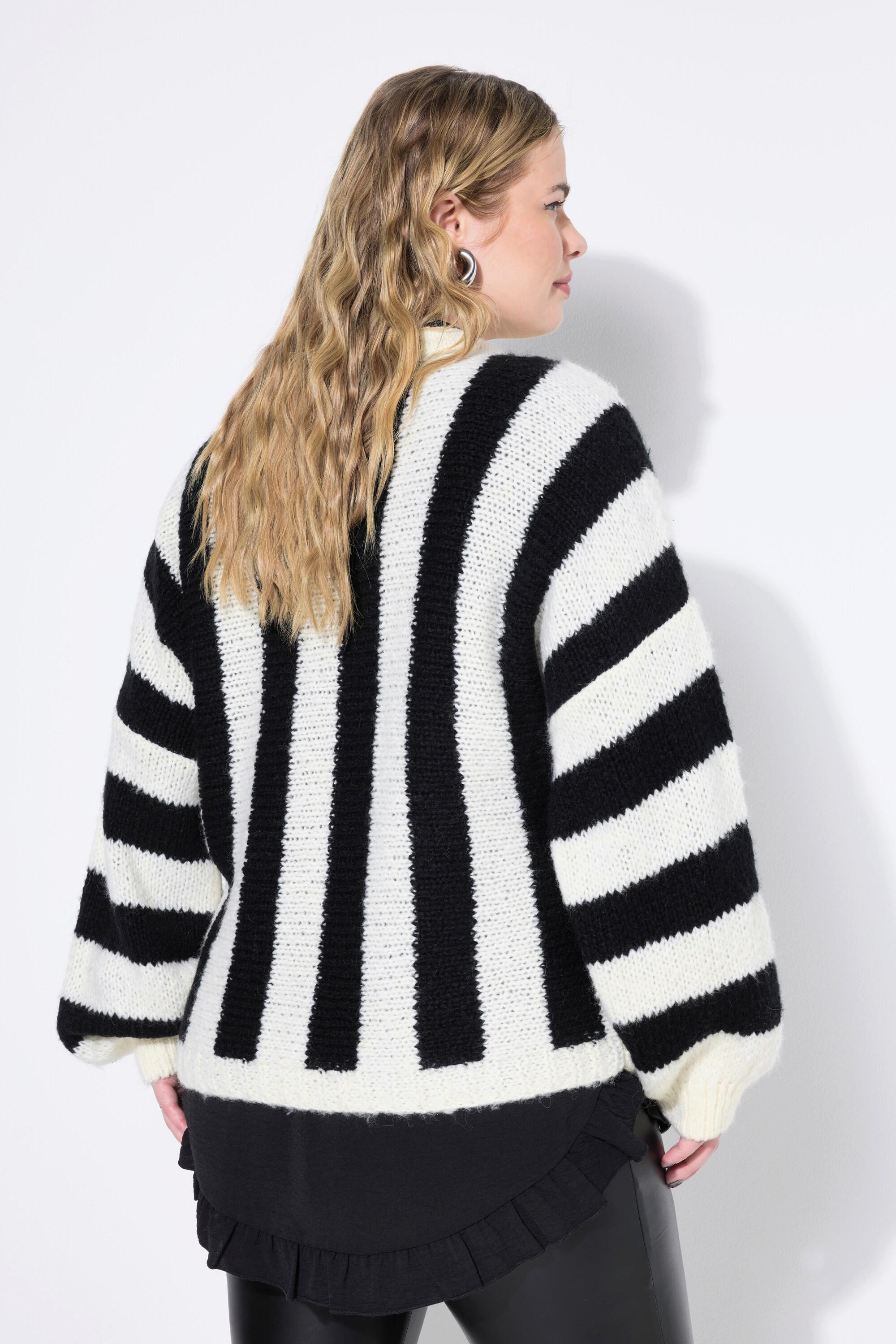 Studio Untold Oversized Gestreifter Pullover  