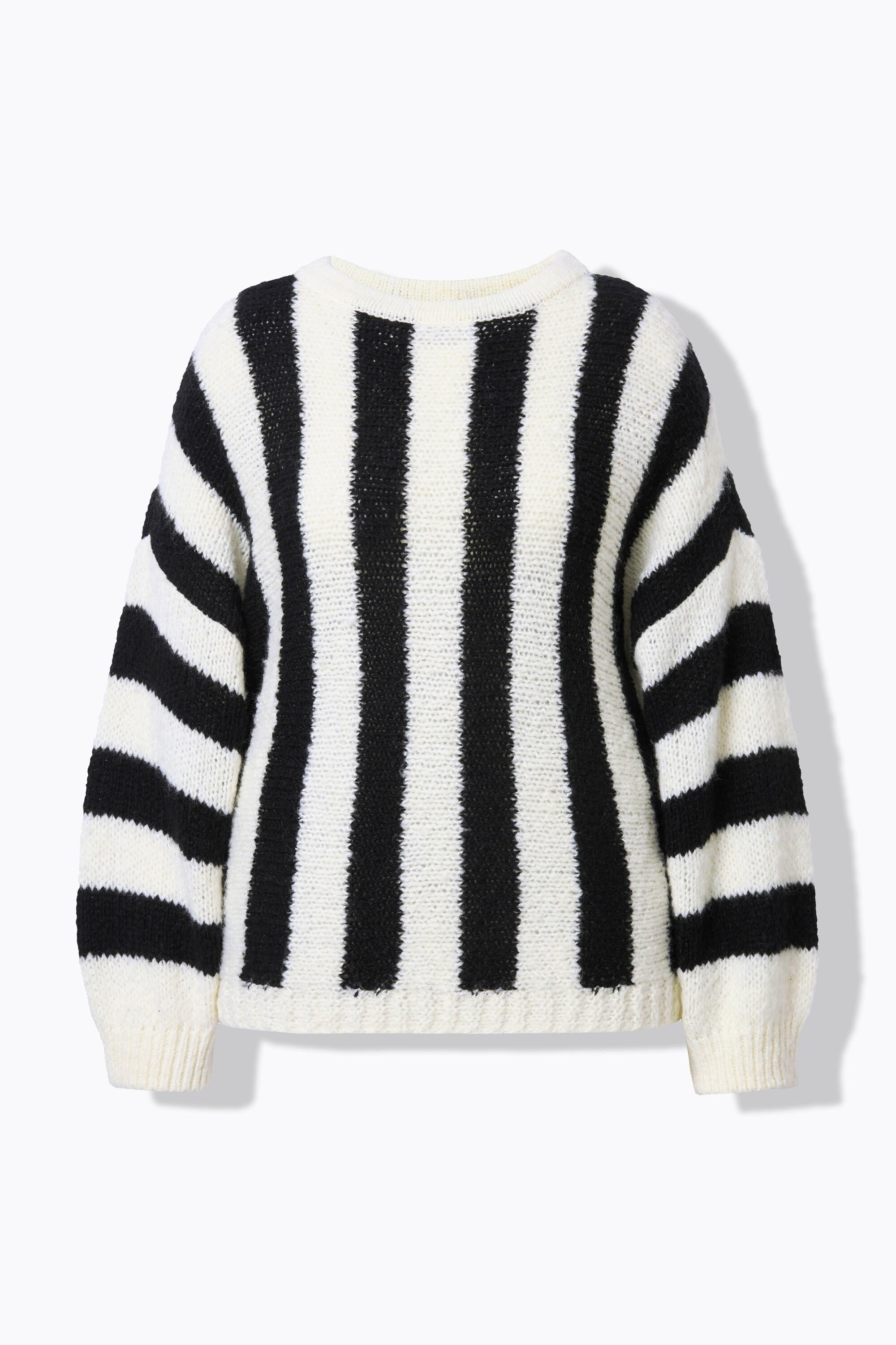 Studio Untold Oversized Gestreifter Pullover  