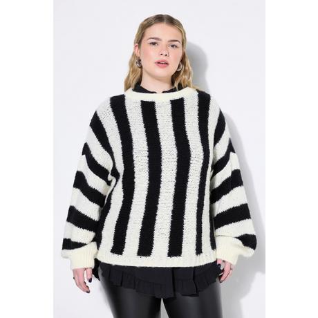 Studio Untold Oversized Gestreifter Pullover  