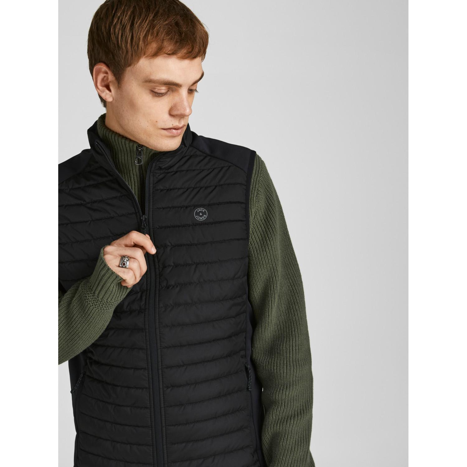 JACK & JONES Multi Bodywarmer Collar Gilet  