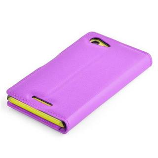 Cadorabo  Housse compatible avec Sony Xperia E3 - Coque de protection avec fermeture magnétique, fonction de support et compartiment pour carte 