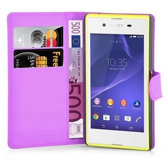 Cadorabo  Housse compatible avec Sony Xperia E3 - Coque de protection avec fermeture magnétique, fonction de support et compartiment pour carte 