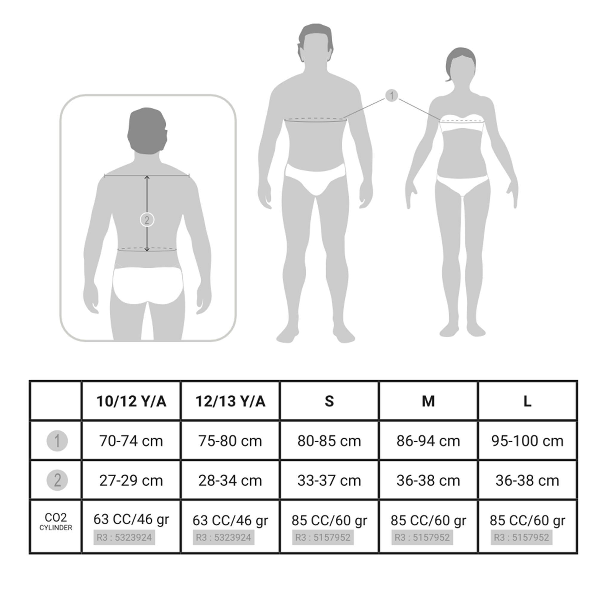 CAPERLAN  Gilet airbag equitazione poliestere 