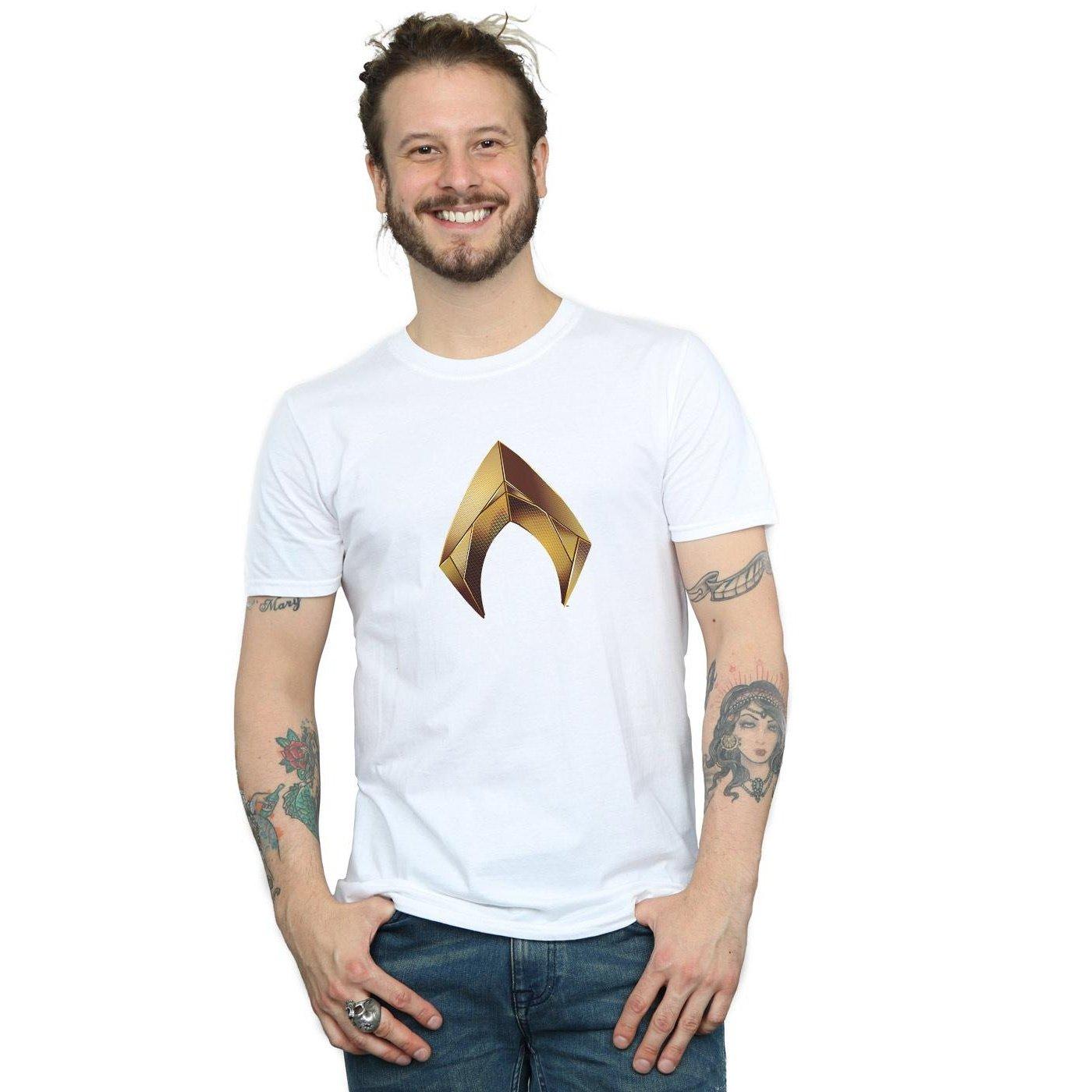 DC COMICS  Tshirt AQUAMAN EMBLEM 