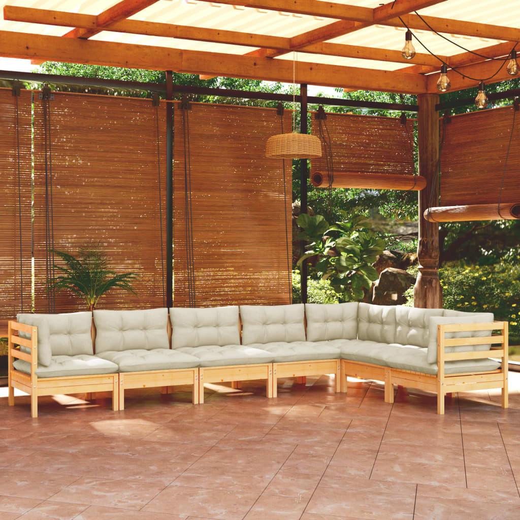 VidaXL Garten-lounge-set holz  