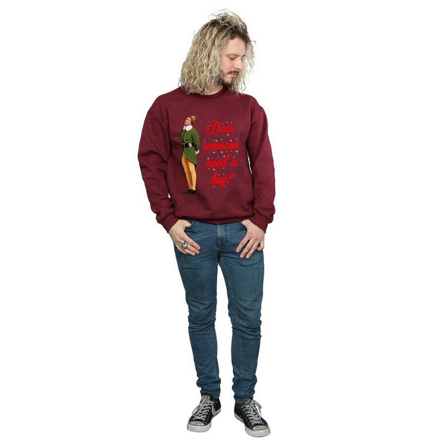 Elf Does Someone Need a Hug Sweatshirt  