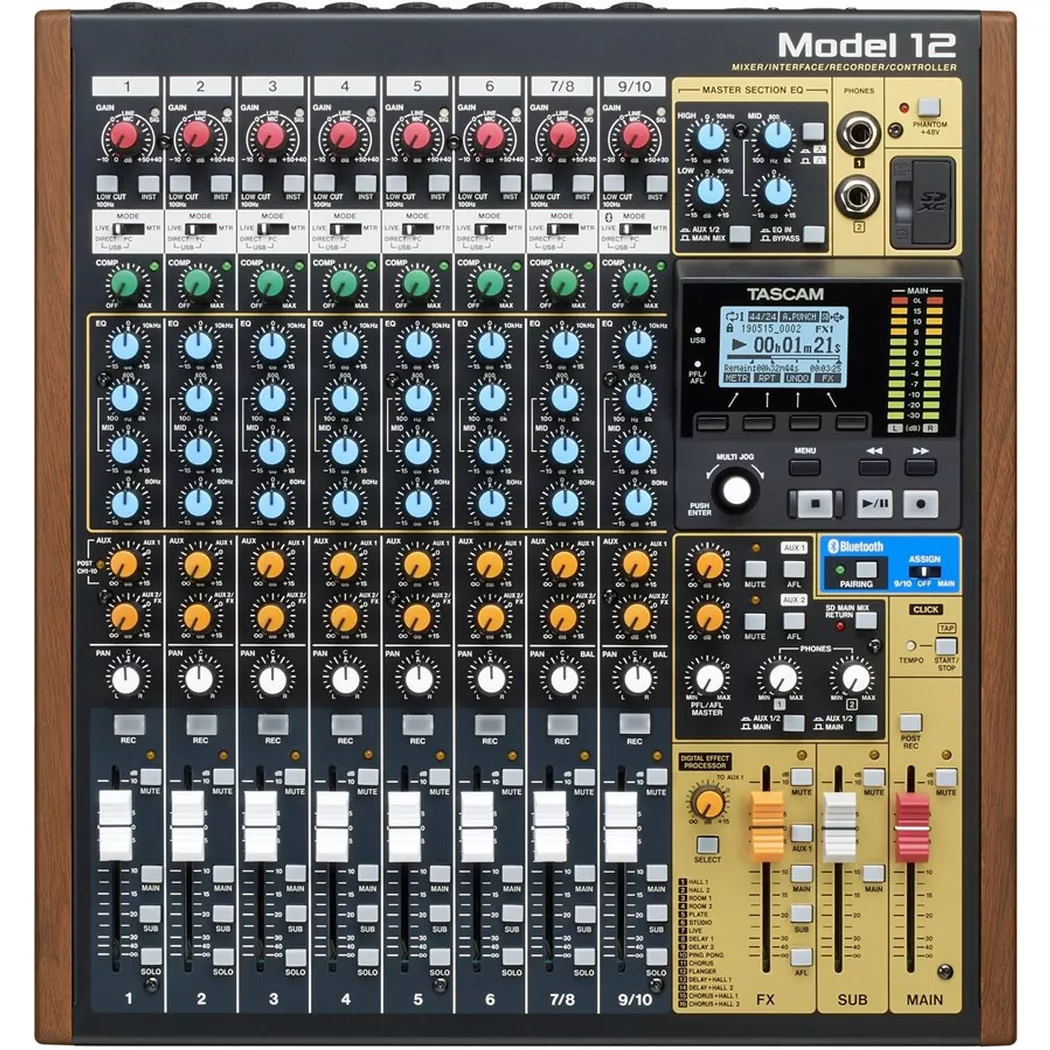 Model 12 Integrated Production Suite from Tascam