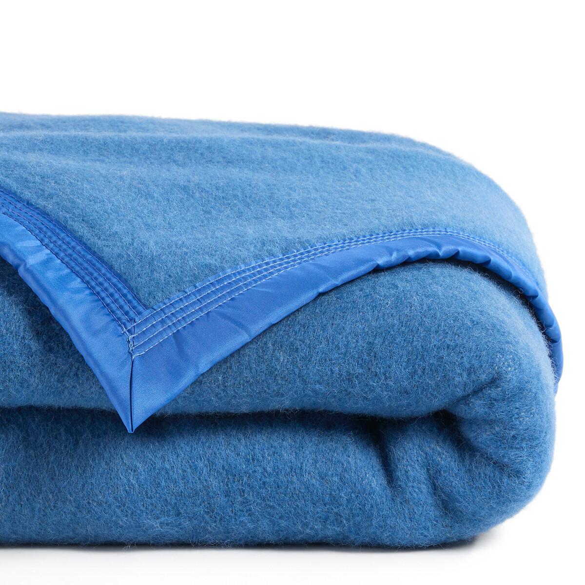 La Redoute Intérieurs Couverture en laine vierge Woolmark 350 gr/m²  