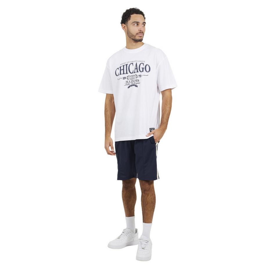 Brave Soul Pantaloncini a Maglia a Righe  