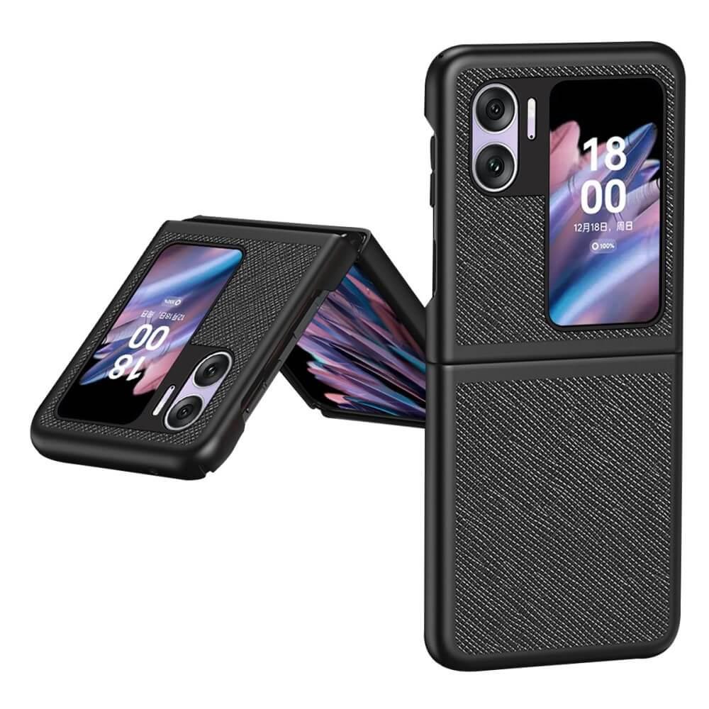 Cover-Discount  Oppo Find N2 Flip - Etui De Protection à Texture Croisã©E 