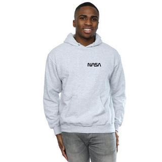 Nasa  Modern Logo Chest Kapuzenpullover 