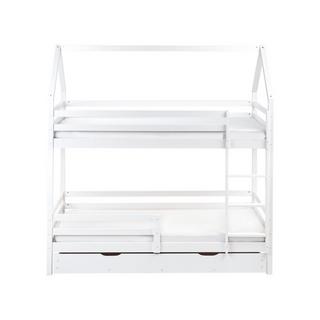 Beliani Lit superposé en Bois de pin Scandinave GIRGOLS  