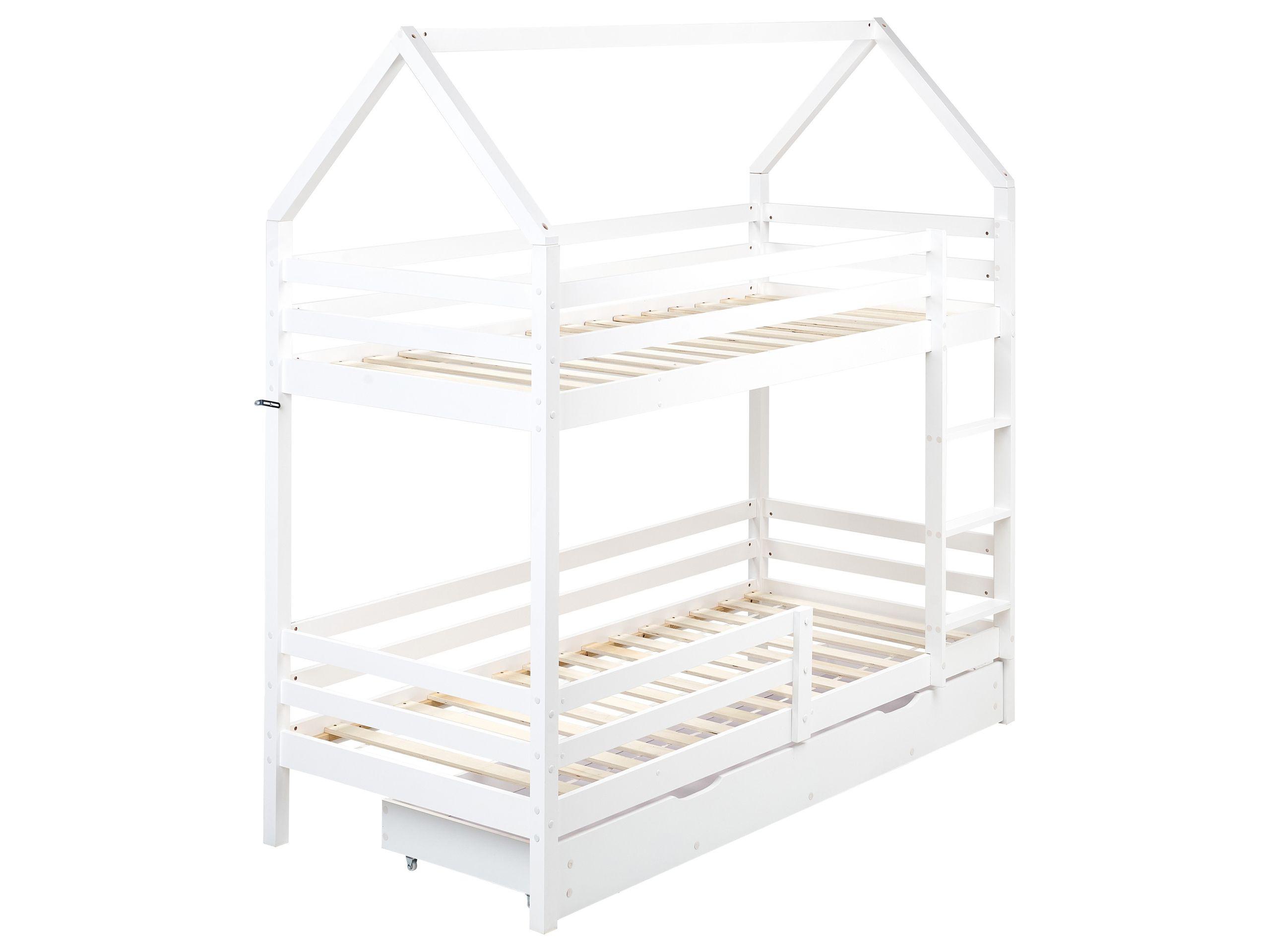 Beliani Lit superposé en Bois de pin Scandinave GIRGOLS  