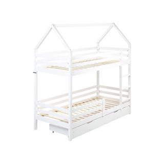 Beliani Lit superposé en Bois de pin Scandinave GIRGOLS  