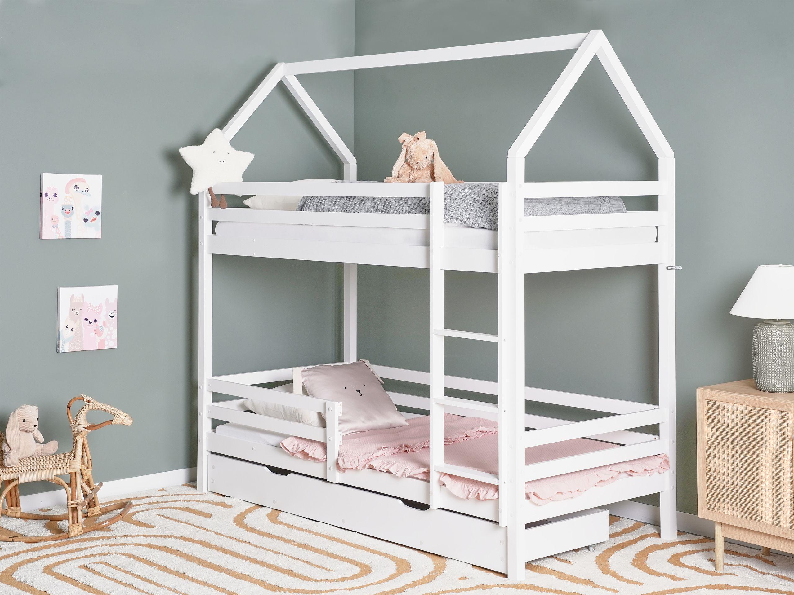 Beliani Lit superposé en Bois de pin Scandinave GIRGOLS  