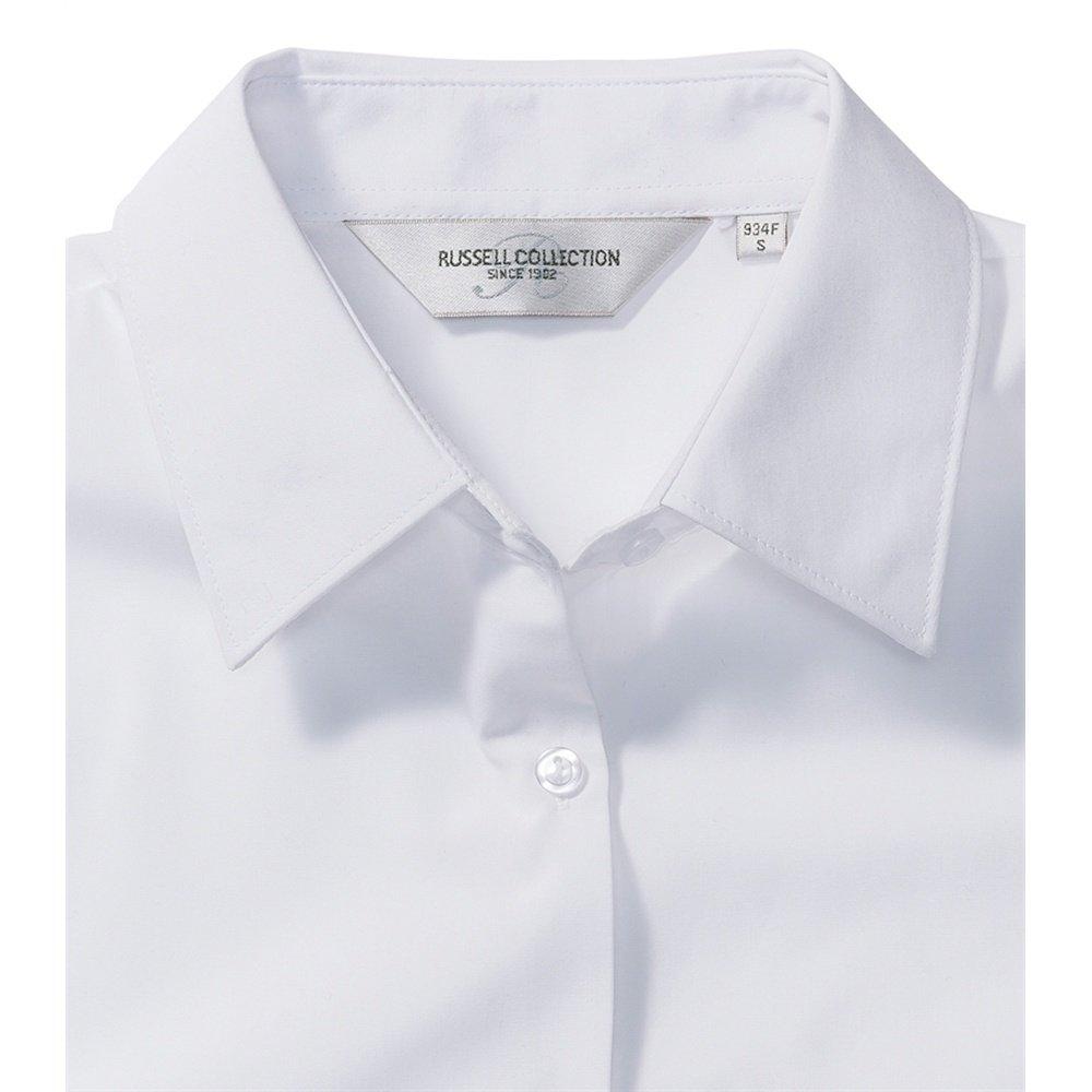 Russell Collection Langarm Bluse  