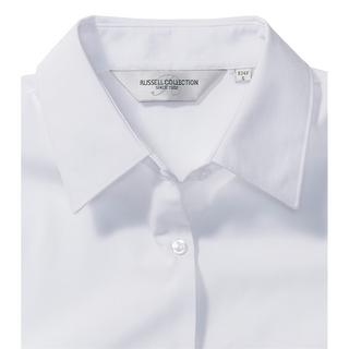 Russell Collection Langarm Bluse  